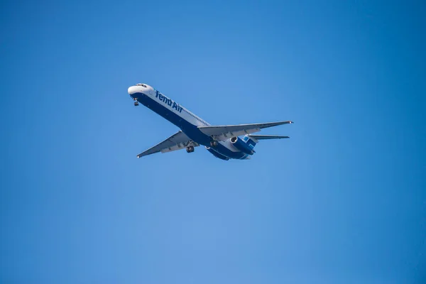 항공기 비행하는 비행기 — 스톡 사진