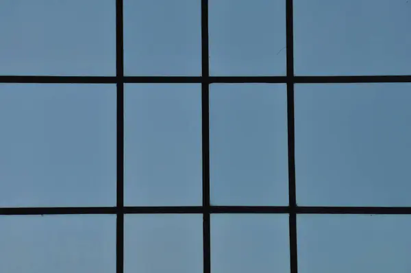 Modrá Okna Abstraktní Krásné Texturované Pozadí Pro Kopírování Prostoru — Stock fotografie