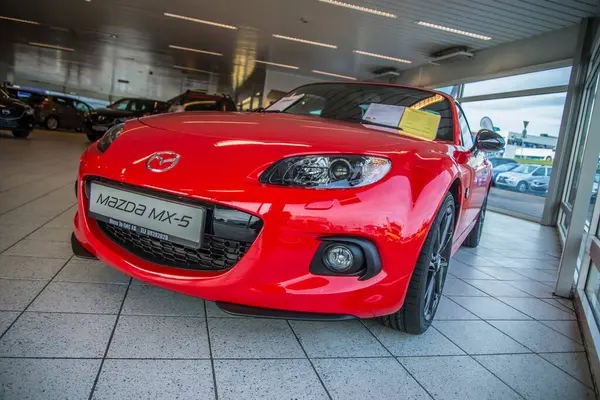 Red Colored Mazda Motor Show — Stock Photo, Image