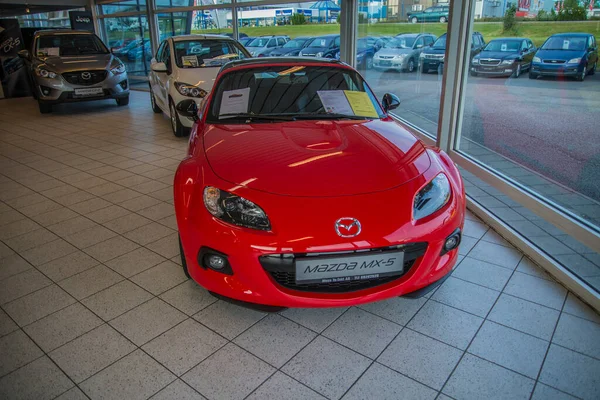 Red Colored Mazda Motor Show — Stock Photo, Image