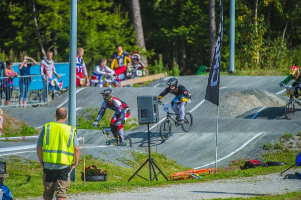 Κύπελλο Νορβηγίας Στο Bmx — Φωτογραφία Αρχείου