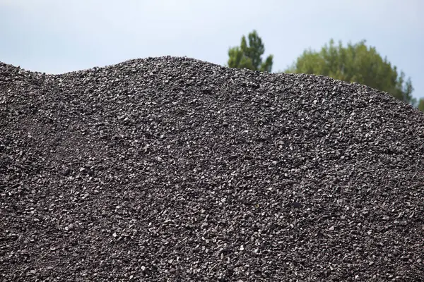 Kohle Tagebau Hautnah — Stockfoto