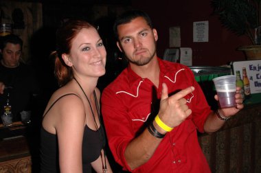 Komik talk show 'daki çift 