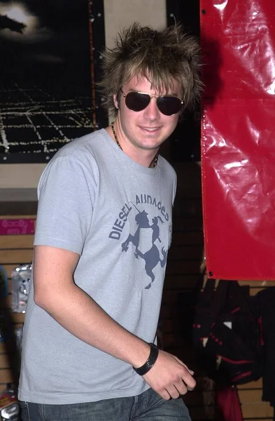 July 2002 Los Angeles California Store Appearance Howie Day Virgin — Stock Photo, Image