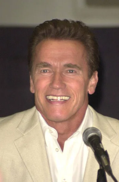 Arnold Schwarzenegger Los Angeles Comic Book Science Fiction Convention Terminator — Stockfoto