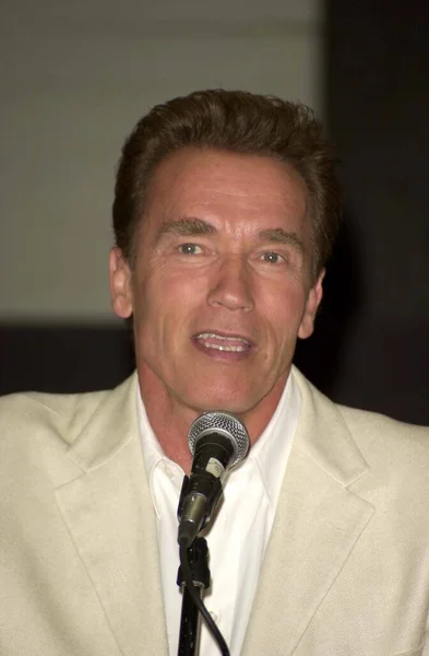 Arnold Schwarzenegger Los Angeles Comic Book Science Fiction Convention Terminator — Fotografia de Stock