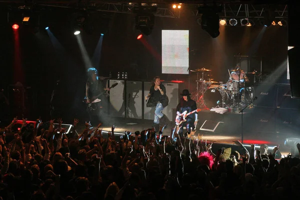 Motley Crue Reunites Announcement Concert — Stock Photo, Image