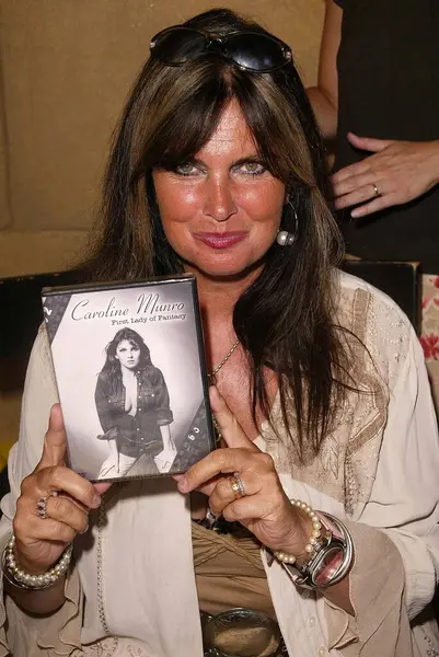 Caroline Munro Personal Appearance American Cinematheque Retrospective Her Films Also — Stock Photo, Image