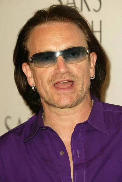 Bono Κατά Διάρκεια Της New Conscious Commerce Clothing Line Στο — Φωτογραφία Αρχείου