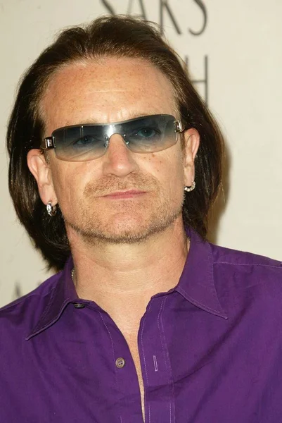 Bono Tijdens New Conscious Commerce Clothing Line Bij Saks Fifth — Stockfoto