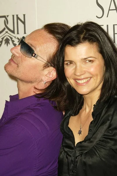 Bono Esposa Ali Hewson Durante Nova Linha Roupas Comércio Consciente — Fotografia de Stock