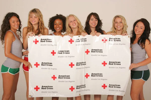 Hurricane Relief Bikini Car Wash Promo Shoot — Stock Photo, Image