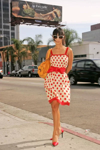Bai Ling Appearance Front Her Billboard Street Upcoming Reality Show — Stock Photo, Image