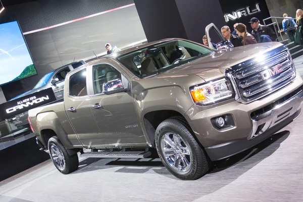Nuovo 2015 Gmc Canyon Camion North American International Auto Show — Foto Stock