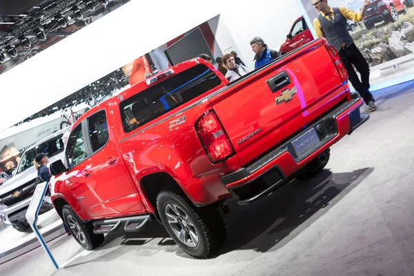 Νέο 2015 Chevrolet Colorado Φορτηγό North American International Auto Show — Φωτογραφία Αρχείου
