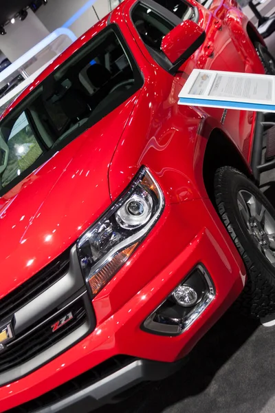 Nowy 2015 Chevrolet Colorado Ciężarówka North American International Auto Show — Zdjęcie stockowe