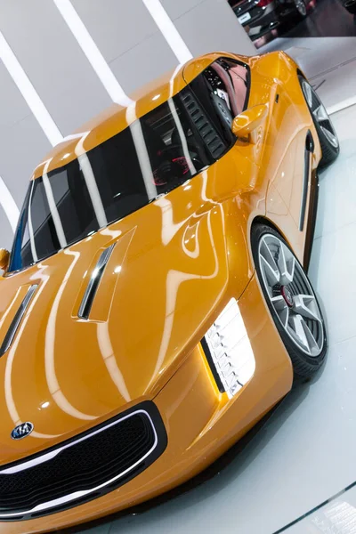 Североамериканский Международный Автосалон Января 2014 Года Детройте Выставка Автомобилей Класса — стоковое фото