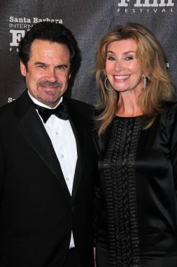 Dennis Miller, SBIFF 2011 Kirk Douglas Ödülü 'nde Michael Douglas, Four Seasons Biltmore, Santa Barbara, CA 