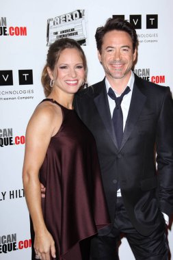 Susan Downey, Robert Downey Jr.at the American Cinematheque Honors Robert Downey Jr., Beverly Hilton, Beverly Hills, CA 10-14-11