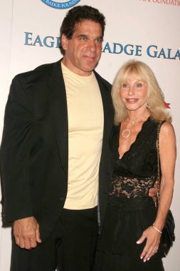 Lou Ferrigno ve Carla Ferrigno. Ünlü ünlüler.