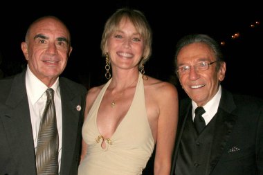 Sharon Stone ile Robert Shapiro ve Norm Crosby