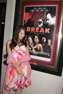 MacKenzie Firgens, 'Break' in özel endüstri gösteriminde. Laemmle's Music Hall 3, Beverly Hills, CA. 