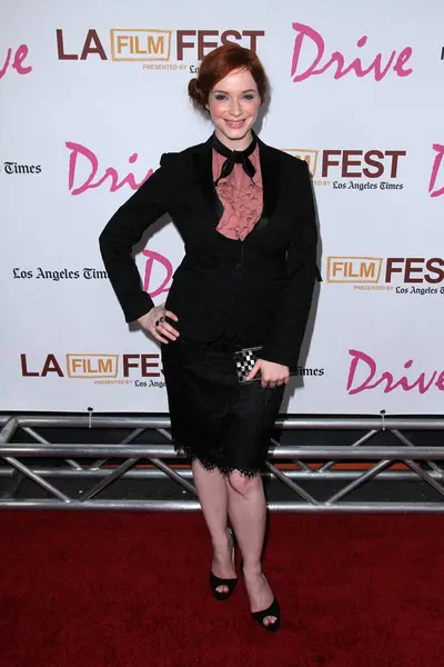 Christina Hendricks, Los Angeles Film Festivali 'nin bir parçası olarak 