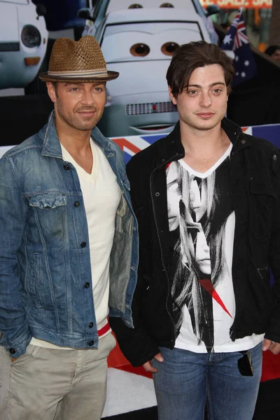 Joey Lawrence Andrew Lawrence Cars Los Angeles Premiere Capitan Theater — Photo