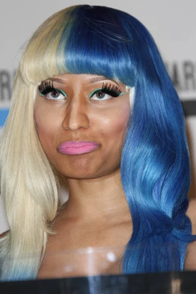 Nicki Minaj American Music Awards Jelölésén Marriott Los Angeles — Stock Fotó