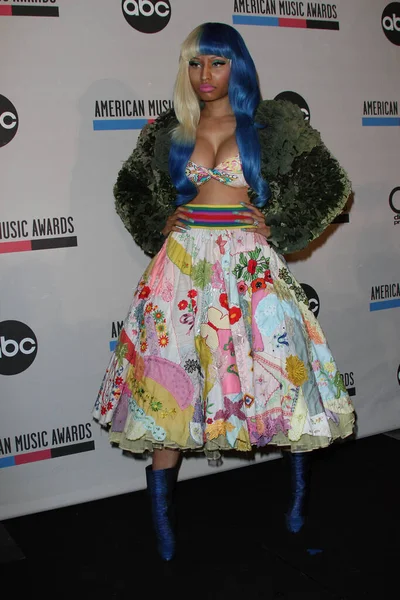 Nicki Minaj Στα American Music Awards Υποψηφιότητες Marriott Los Angeles — Φωτογραφία Αρχείου