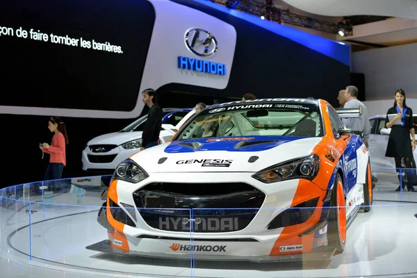 Hyundai Genesis Motor Show Stock Image