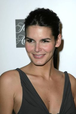 Angie Harmon, Beşinci Cadde 'nin' Unutulmaz Akşam Vakfı 'nın Kadın Kanser Araştırmaları Fonu yararına düzenlediği 14. Beverly Wilshire Oteli, Beverly Hills, CA. 02-10-09