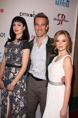 Krysten Ritter, James Van Der Beek, Dreama Walker at the Life Happens Los Angeles Premiere, AMC Century City 15, Century City, CA