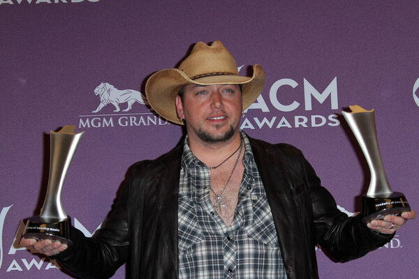 Jason Aldean at the 47th Academy Of Country Music Awards Press Room, MGM Grand, Las Vegas, NV 