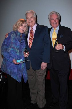 Kim Novak, Robert Osborne ve Robert Wagnerat TCM 18 Yılı, Özel Konum, Los Angeles, CA 'yı Kutluyor
