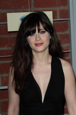 Zooey Deschanelat FOX Fall Eco Kumarhane Partisi 2012, Bookbindery, Culver City, CA 09-10-12