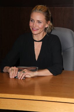 Cameron Diaz, The Body Book: The Law of Hunger, the Science of Strength, and Other ways to Love Your Amazing Body, Barnes & Noble, Los Angeles, CA                             