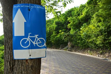 Road on Larn island in Pattaya city of Thailand