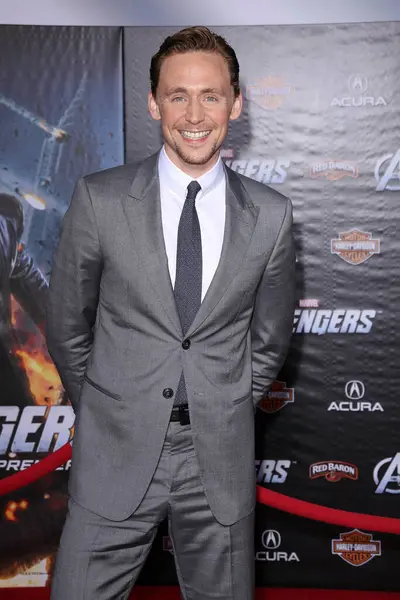 Tom Hiddleston Marvel Avengers Los Angeles Premiere Capitan Theatre Hollywood — Stock Photo, Image