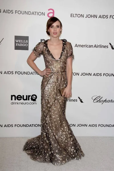 Emma Roberts Elton John Aids Foundation 21St Academy Awards Viewing — Foto de Stock