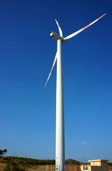 Green Energy Supply Wind Turbine — Stock Photo, Image