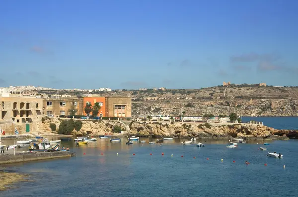 Güneşli Bir Günde Malta Kıyısı Manzarası — Stok fotoğraf
