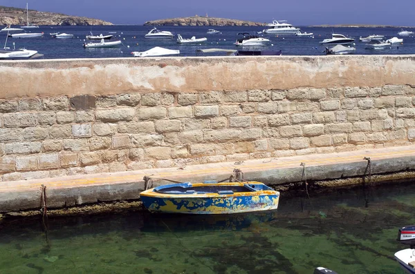 Maltese Zeezicht Zonnige Dag — Stockfoto