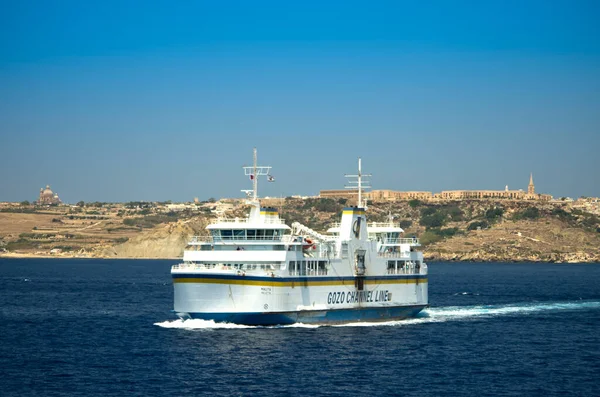 stock image Cross-channel ferry in sea