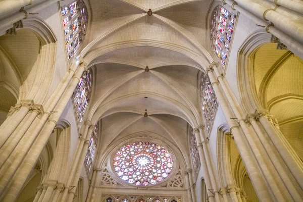 Majestic Interior Cathedral Toledo Spain Declared World — Stock Photo, Image