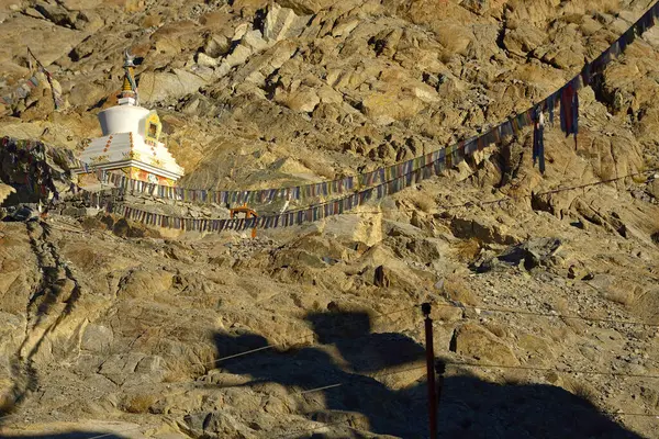 Gompa Près Monastère Bouddhiste Province Ladakh Inde — Photo