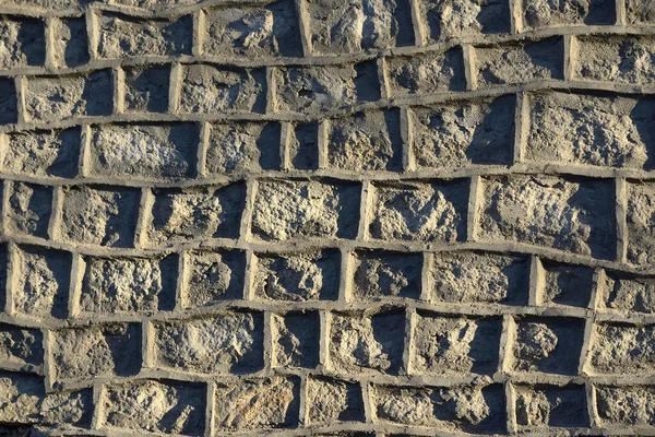 印度北部拉达克公路上的砖墙 — 图库照片