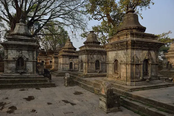 Tempio Pashupatinath Uno Dei Templi Indù Più Significativi — Foto Stock