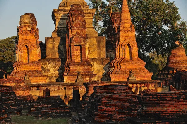 Sukhothai Historical Park Dawna Stolica Tajlandii — Zdjęcie stockowe