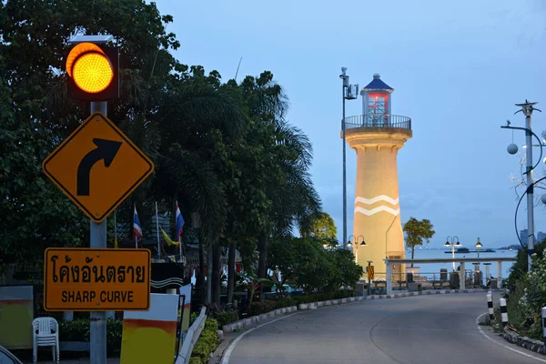 Lighthouse Morning Pattaya Thailand — Stock Photo, Image